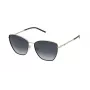 TOUS Sieviešu saulesbrilles STO459-570300 Taisnstūra Acetāta Melns Rāmis Pelēkas Lēcas 57/17/140 mm UV400