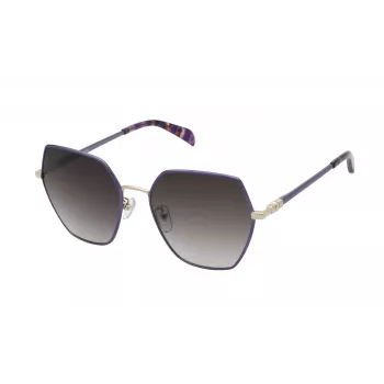TOUS Sieviešu saulesbrilles STO461-570E66 Havana Brūns Acetāts Pilns Rāmis Modificēts Kvadrāts