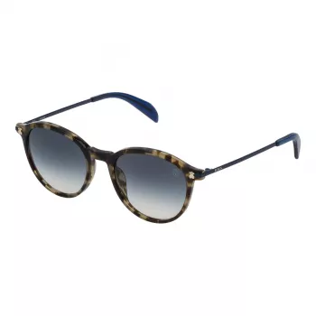 TOUS Sieviešu saulesbrilles STO993-5006ZE Kaķacs Havana Acetāts Brūns Gradients UV400 50/19/135 mm