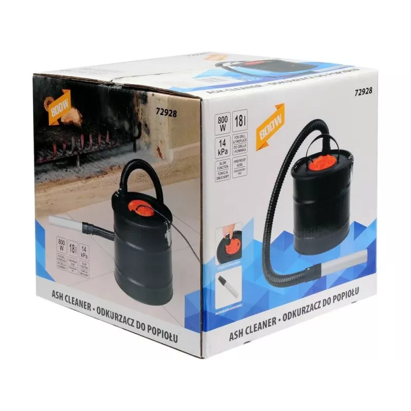 TOYA 72928 Pelnu putekļsūcējs 1200 W 20 L Nerūsējošais tērauds