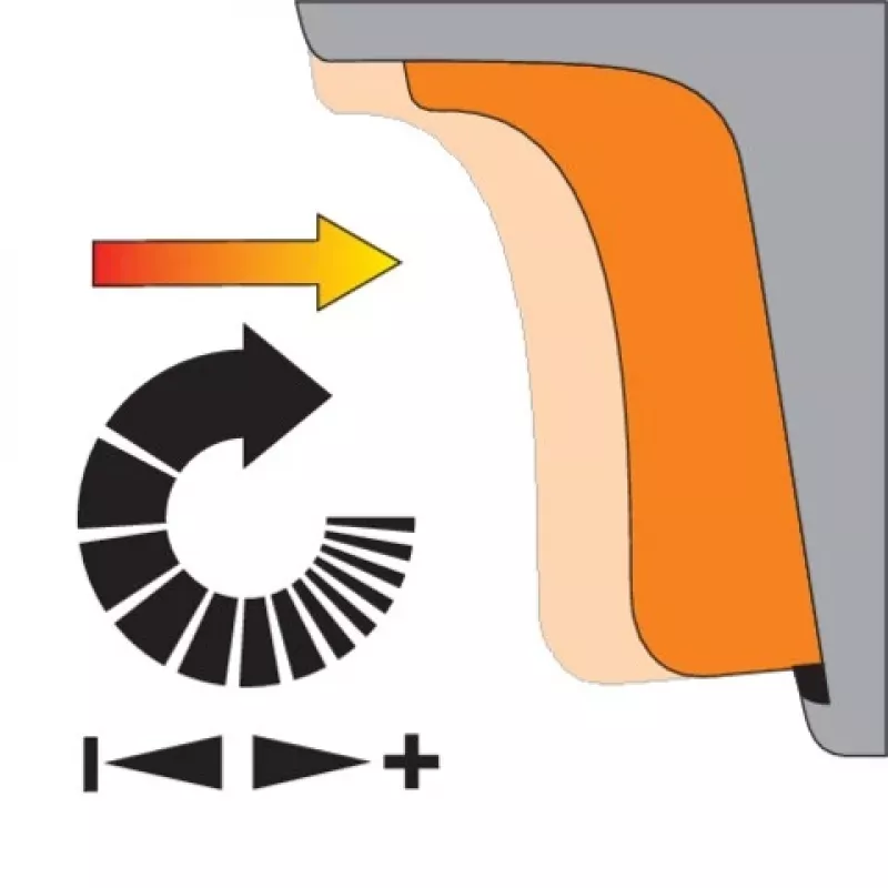 TOYA Sthor 78983 Tīkla triecienurbis 780 W, 13 mm Atslēgas patrona, 0-3000 RPM, Āmura funkcija, Mīksts satvēriens, ar Papildu rokturi un Dziļuma ierobežotāju