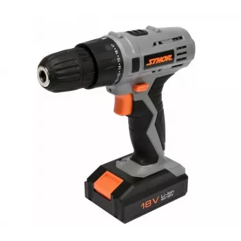 TOYA Sthor 78983 Tīkla triecienurbis 780 W, 13 mm Atslēgas patrona, 0-3000 RPM, Āmura funkcija, Mīksts satvēriens, ar Papildu rokturi un Dziļuma ierobežotāju