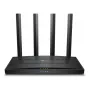 TP-Link Archer AX18 Wi-Fi 6 Dual-Band Gigabit bezvadu maršrutētājs (AX1800, 4x Gigabit LAN, Melns)