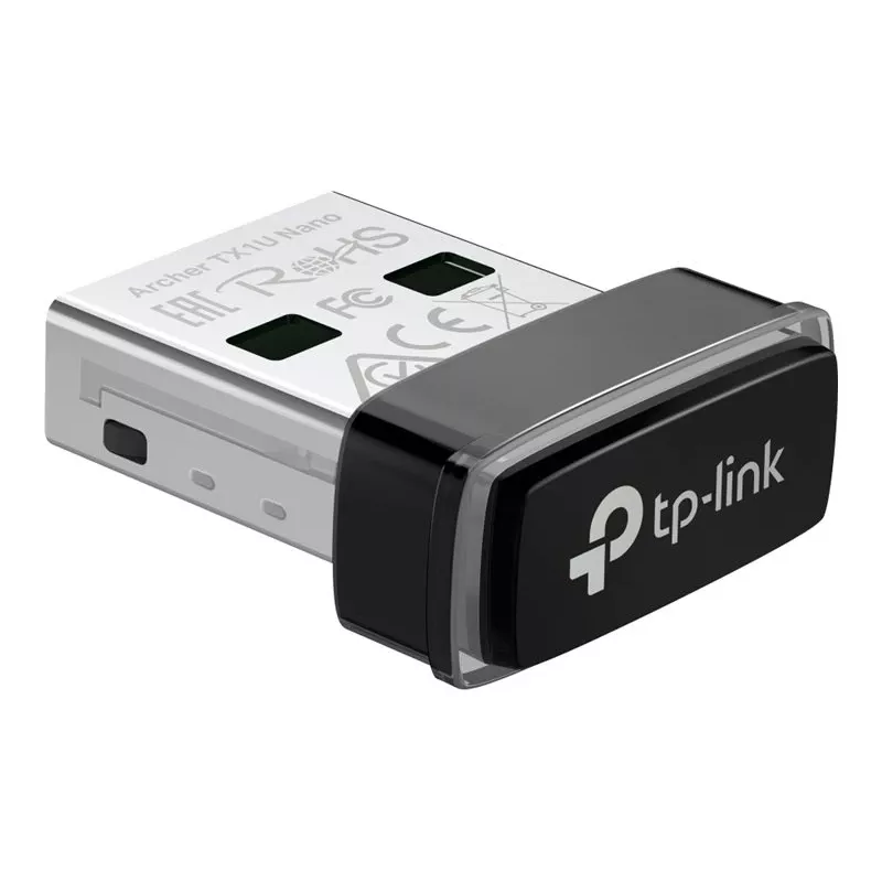 TP-Link Archer TX1U Nano AX300 Wi-Fi 6 USB Adapter ar iekšējām antenām, USB 2.0