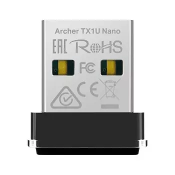 TP-Link Archer TX1U Nano AX300 Wi-Fi 6 USB Adapter ar iekšējām antenām, USB 2.0