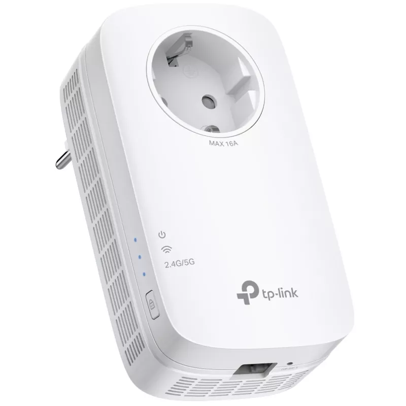 TP-LINK RE660X Divjoslu Wi-Fi 6 diapazona paplašinātājs, 2.4 GHz un 5 GHz, 802.11ax