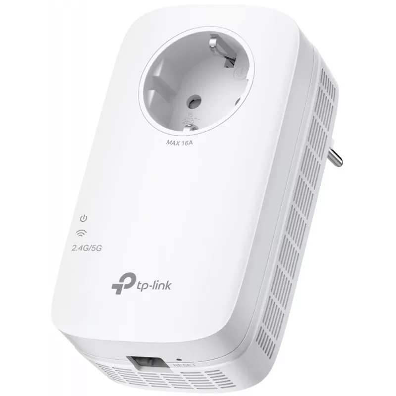 TP-LINK RE660X Divjoslu Wi-Fi 6 diapazona paplašinātājs, 2.4 GHz un 5 GHz, 802.11ax