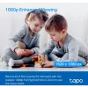 TP-Link Tapo C200C Pan/Tilt mājas drošības Wi-Fi kamera - 1080p Full HD, 360° horizontālais pārklājums, divvirzienu audio, nakts redzamība līdz 9m, MicroSD līdz 256GB, balta