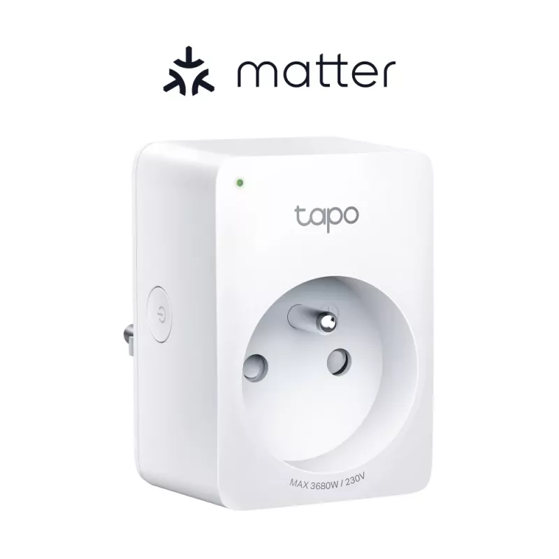 TP-Link Tapo P110M (2-Pack) - Viedais Wi-Fi kontaktdakšs ar enerģijas uzraudzību, 16A, 3680W, F tips