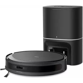TP-Link Tapo RV20 Max Plus robotputekļsūcējs un mitrā tīrīšana ar automātisko iztukšošanas dokstaciju, LiDAR navigācija, 4200 Pa sūkšanas jauda, 2600 mAh akumulators, Wi-Fi, Alexa un Google Assistant