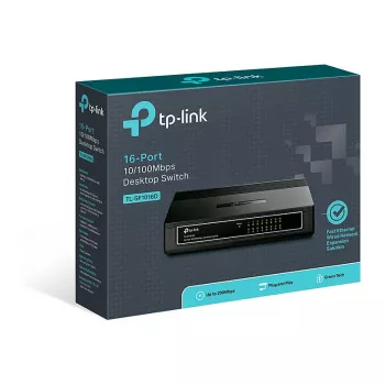 TP-Link TL-SF1016D 16 portu 10/100 Fast Ethernet galda komutators