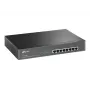 TP-Link TL-SG1008MP Nepārvaldīts Gigabit Ethernet PoE+ slēdzis (8 porti, 126W budžets, melns)