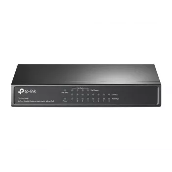 TP-Link TL-SG1008P 8 portu Gigabit darbvirsmas PoE+ komutators, 4 PoE porti, 64W budžets, metāla TL-SG1008P(UN)