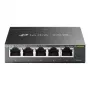 TP-LINK TL-SG105E(UN) Managed L2 Gigabit Ethernet Switch, 5 Porti, 10/100/1000 Mbps