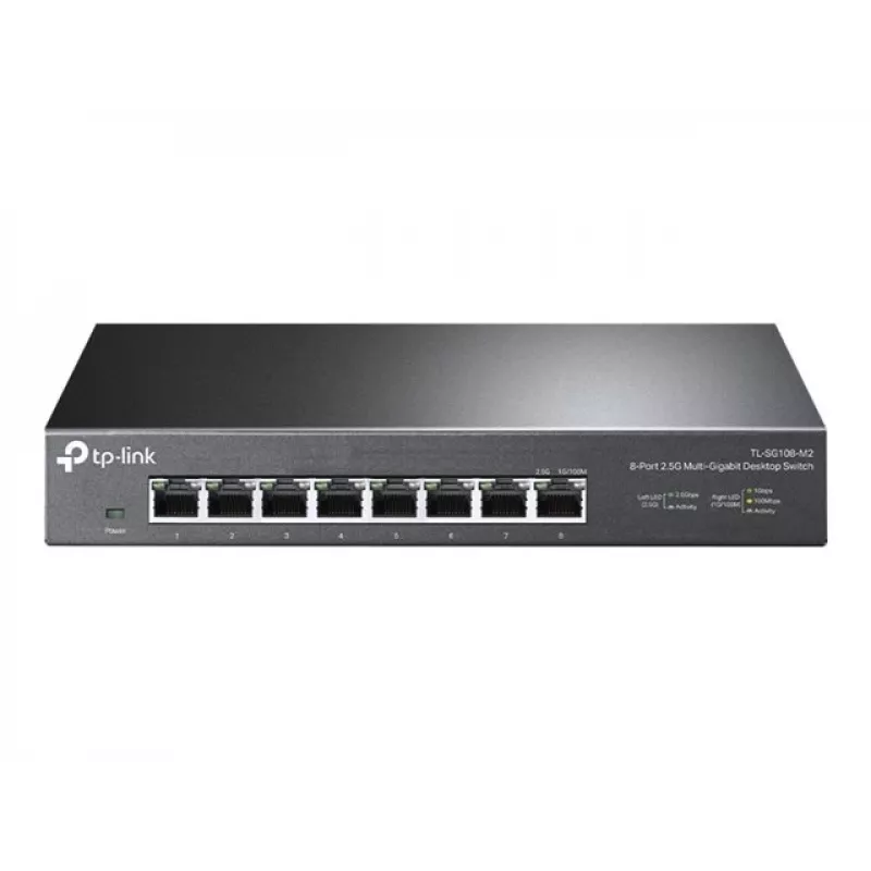 TP-Link TL-SG108-M2 V3.0 8 portu 2.5G Multi-Gigabit nepārvaldāms slēdzis