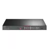 TP-Link TL-SL1218P 18 portu Fast Ethernet PoE+ komutators ar 2 Gigabit un 1 SFP