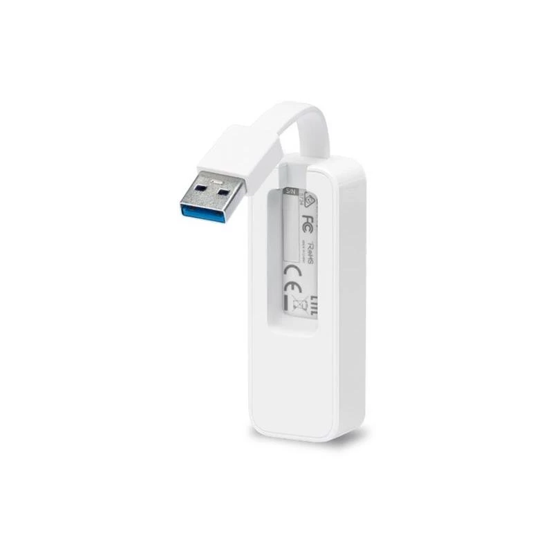 TP-Link UE300 USB 3.0 uz Gigabit Ethernet tīkla adapteris, balts UE300(UN)