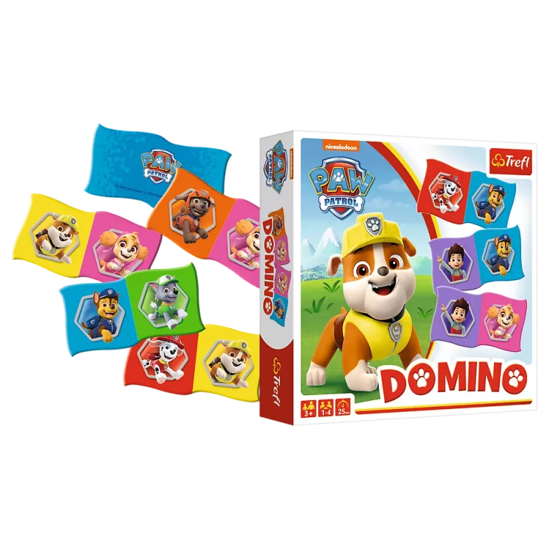 TREFL GRY Domino Paw Patrol – Izglītojoša spēle bērniem