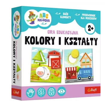 TREFL GRY Izglītojoša spēle Krāsas un formas ABC mazuļiem Treflik Family Trefl 02904