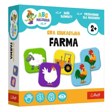 TREFL GRY Izglītojoša spēle Sēta ABC mazuļiem Treflik Family Trefl 02909