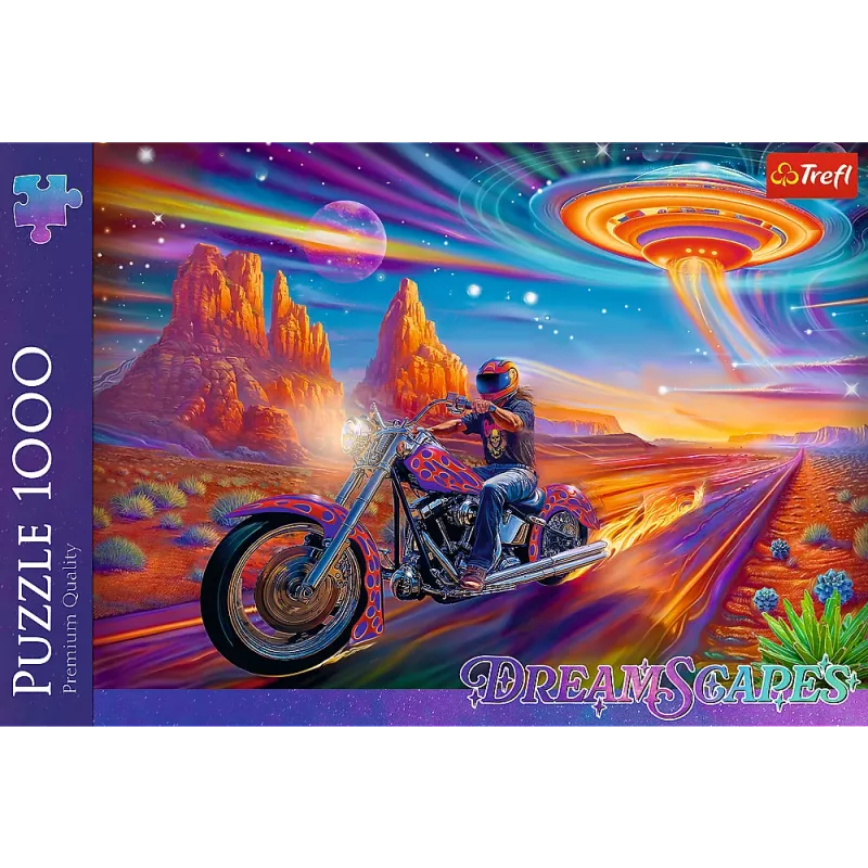 TREFL Puzzle - 1000 - Crazy Ride FSC Mix 70% 10930