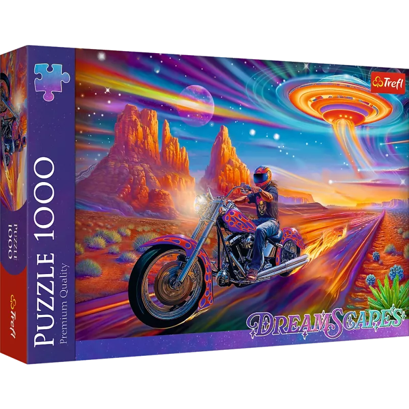 TREFL Puzzle - 1000 - Crazy Ride FSC Mix 70% 10930