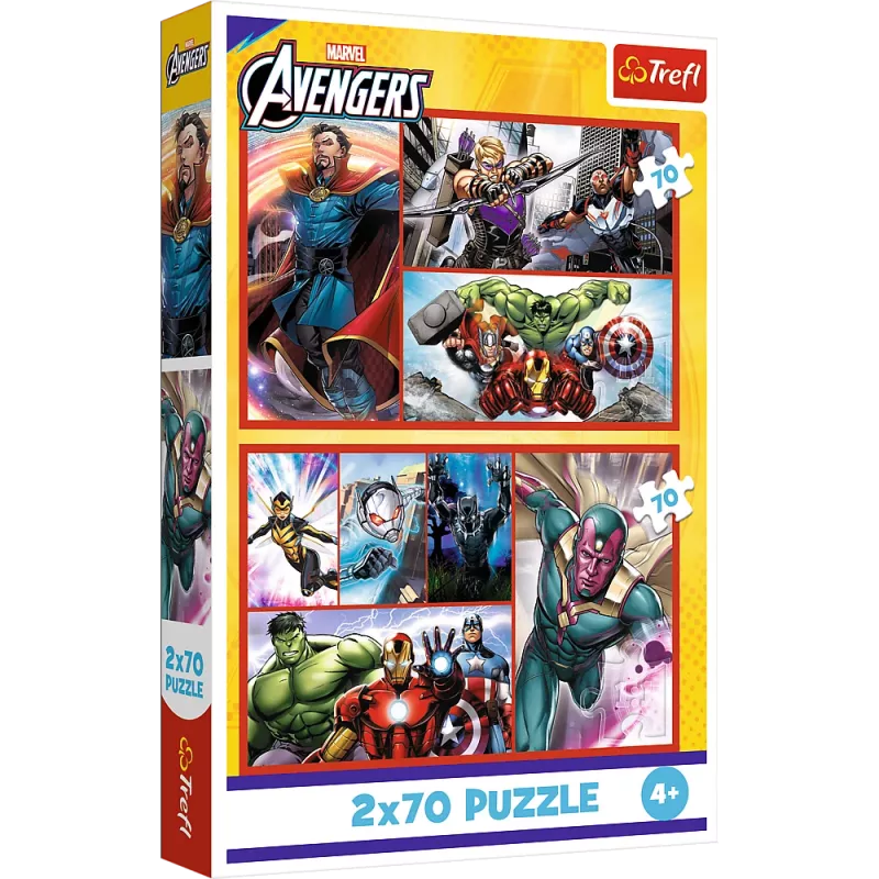 TREFL Puzzle - 2x70 - Become a Hero Trefl 34439