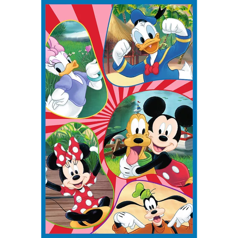 Trefl Puzle - 3x80 - Mickey Mouse Team Trefl 34887
