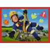 TREFL PUZZLE 4-in-1 Puzzle - Adventures of Fireman Sam