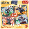TREFL PUZZLE 4-in-1 Puzle – Havaju Brīvdienas – Disney Stitch Trefl 34666