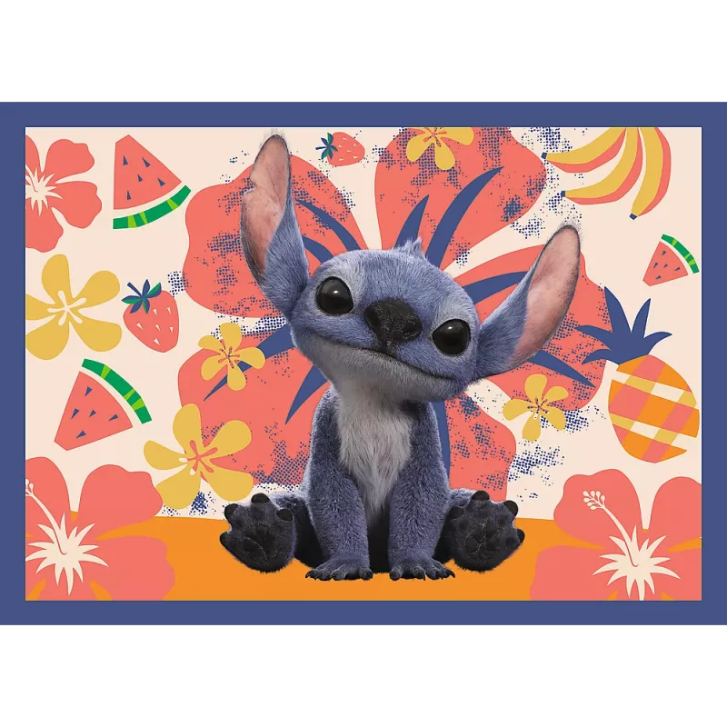 TREFL PUZZLE 4-in-1 Puzle – Havaju Brīvdienas – Disney Stitch Trefl 34666