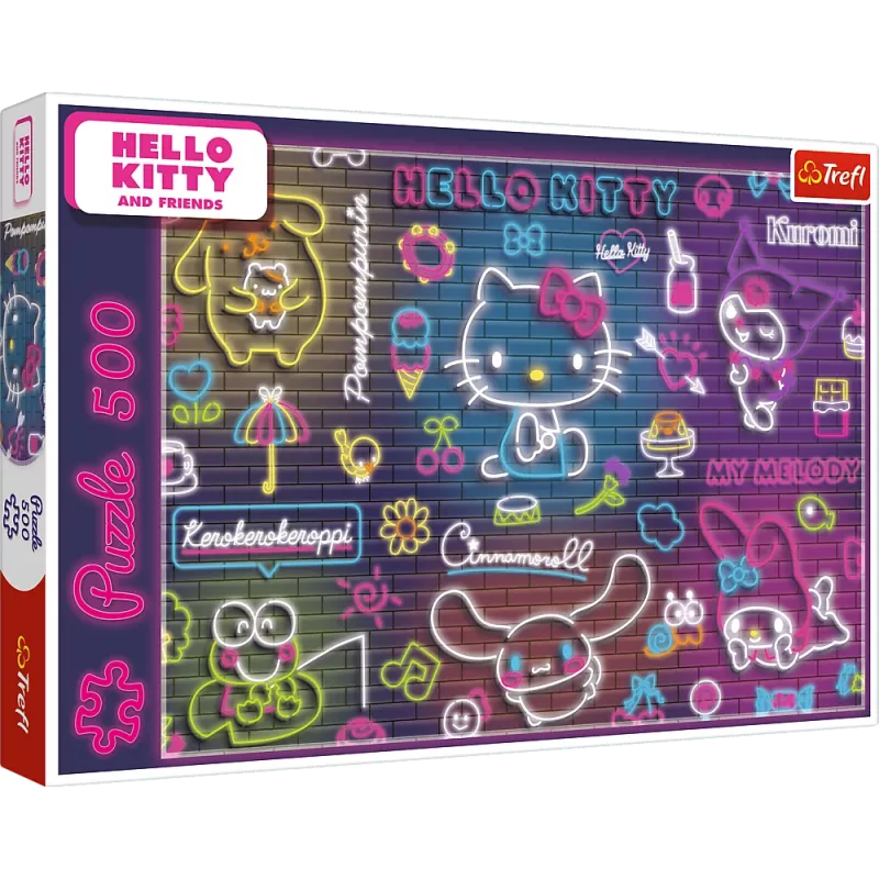 TREFL Puzzle 500 - Neon Hello Kitty Trefl 37523
