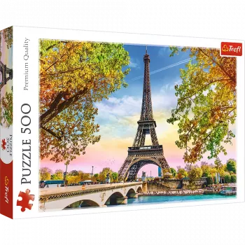 TREFL Puzzle 500 gab. Romantiskā Parīze Trefl 37330