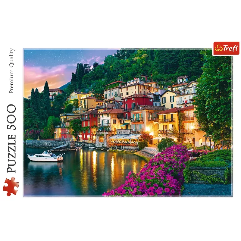 TREFL PUZZLE 500 gabalu puzle Komo ezers, Itālija Trefl 37290