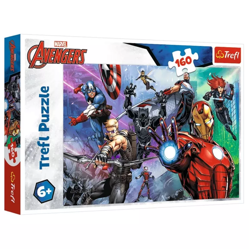 TREFL PUZZLE Marvel Puzzle 160 pcs. Always Ready Heroes