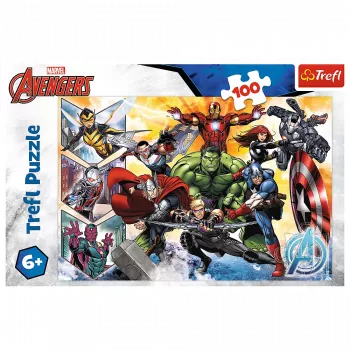 TREFL PUZZLE Puzle - 100 - Avengers Power Trefl 16431
