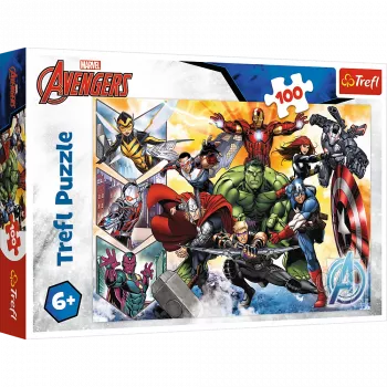 TREFL PUZZLE Puzle - 100 - Avengers Power Trefl 16431