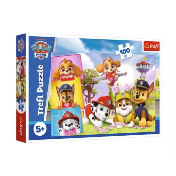 TREFL PUZZLE Puzle – 100 – Fearless Girls – Paw Patrol – Trefl 16520