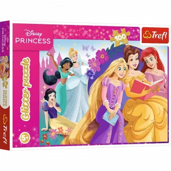 TREFL PUZZLE Puzle - 100 Glitter - The Shine of Magic Friendship Trefl 14834
