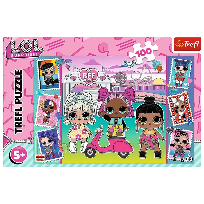 TREFL PUZZLE Puzle - 100 - LOL Dolls Photos Trefl 16443