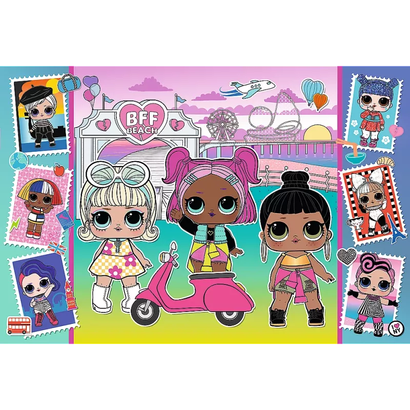 TREFL PUZZLE Puzle - 100 - LOL Dolls Photos Trefl 16443
