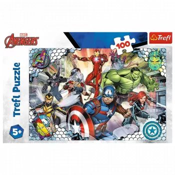 TREFL PUZZLE Puzle - 100 - Slavens Avengers - Disney Marvel The Avengers 16454
