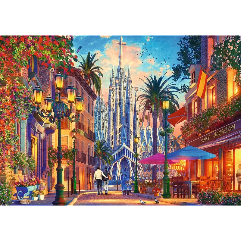 TREFL PUZZLE Puzzle - 1000 - Barcelona, Spain 10793