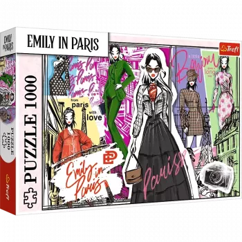 TREFL PUZZLE Puzle - 1000 - Emily in Paris: Modes iedvesmas - Trefl 10967