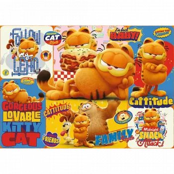TREFL PUZZLE Puzle - 1000 - Garfield's Adventures - Garfield Trefl 10935