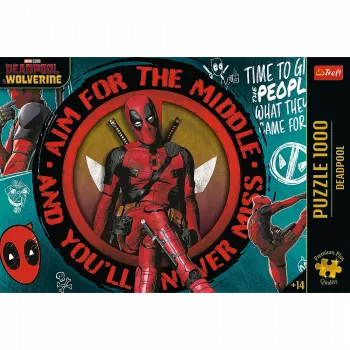 TREFL PUZZLE Puzle - 1000 Premium Plus - Deadpool Trefl - 10835