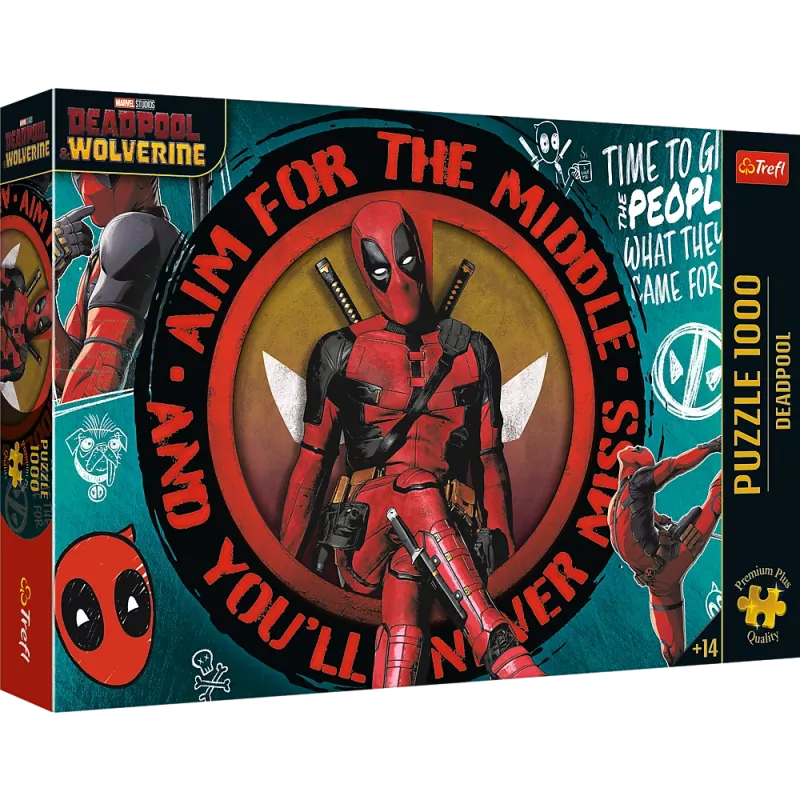 TREFL PUZZLE Puzle - 1000 Premium Plus - Deadpool Trefl - 10835