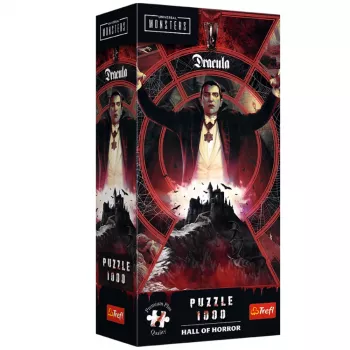 TREFL PUZZLE Puzle - 1000 – Premium Plus – Hall of Horror: Dracula – Trefl 12109
