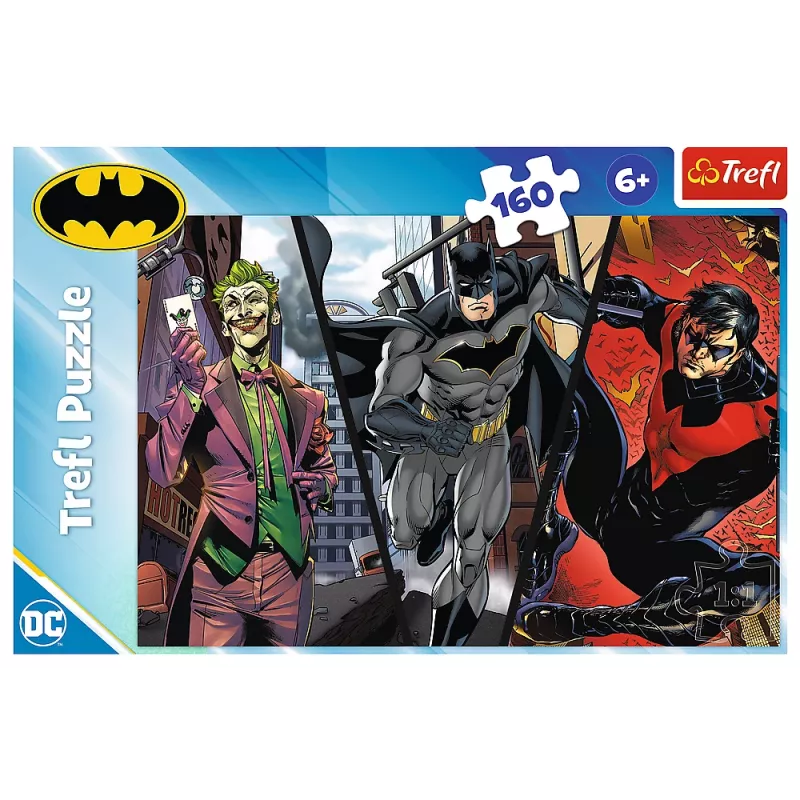 TREFL PUZZLE Puzle - 160 - Batman gatavs darbībai - Warner Batman 15425