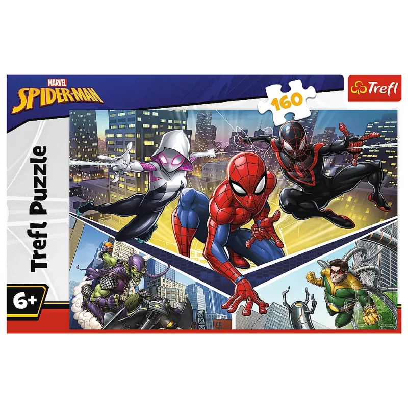 TREFL PUZZLE Puzle - 160 - Zirnekļcilvēka spēks - Disney Marvel Zirnekļcilvēks 15422